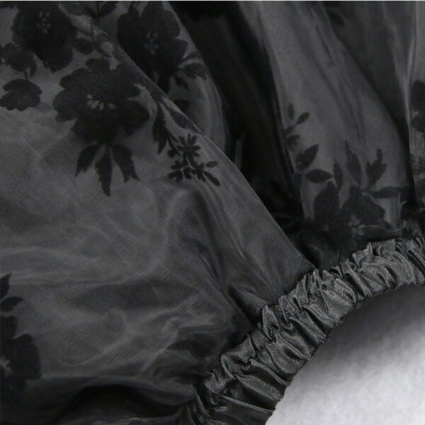 Irregular Skirt for Women Featuring Beautiful Lace Embroidery - Image 7
