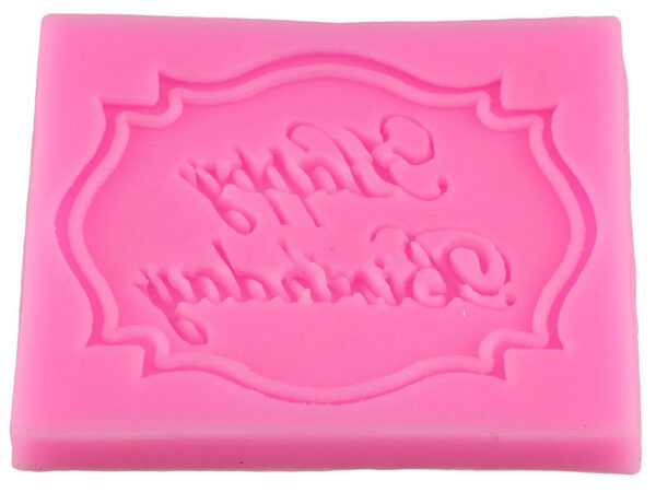 Celebrate in Style with our Happy Birthday Silicone Mold - Image 5
