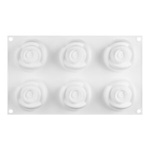 Transform Your Desserts with our Rose Flower Silicone Mold Set