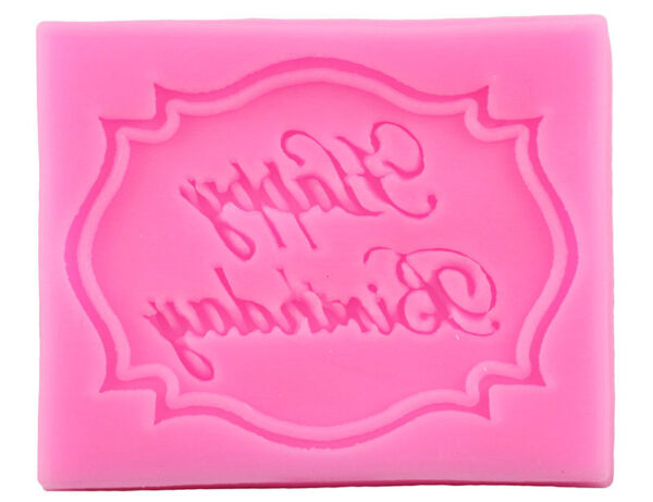 Celebrate in Style with our Happy Birthday Silicone Mold - Image 4