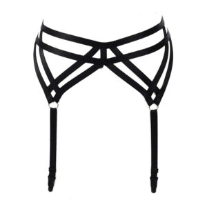 Sultry Strappy Garter Belt