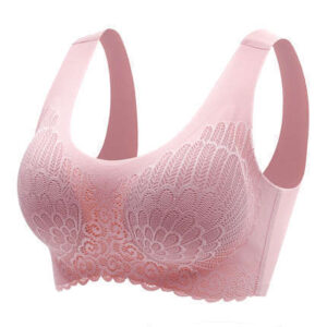 Stylish Lace Seamless Wireless Bra for Women
