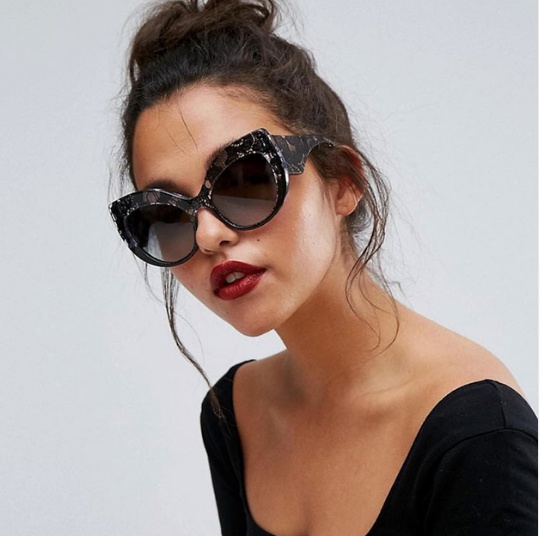 Oversized Cat Eye Sunglasses