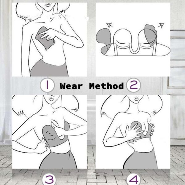 Self Adhesive Strapless Push Up Bra for Flawless Support - Image 4