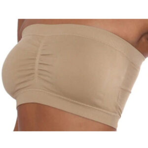 Sleek and Chic Solid Bandeau Bra for Everyday Wear