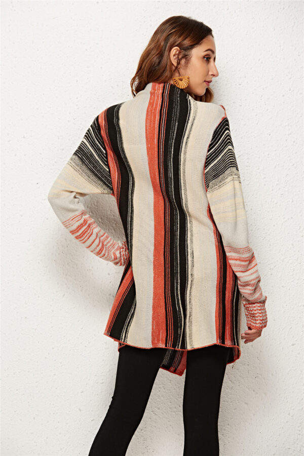 Cozy and Chic Women's Shawl Knit Cardigan Sweater - Image 3