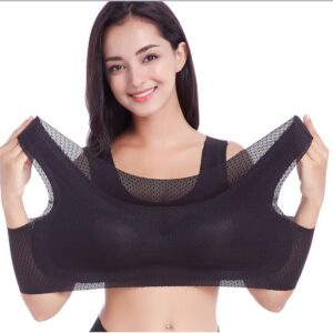 Experience the Freedom of Our Stretchable Lace Plus Size Bralette