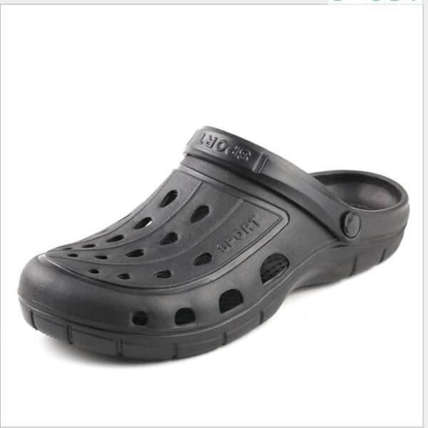 Walk with Confidence in Men's Non-Slip Clogs Sandals - Image 4