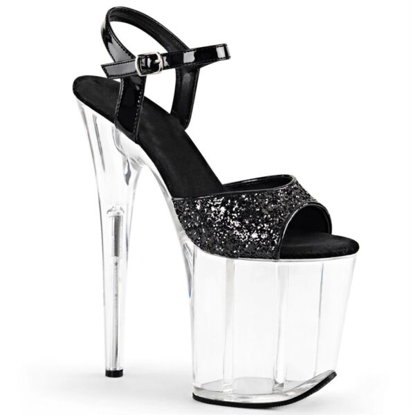 Glam Up Your Look with Sequin Stiletto Sandals - Image 2