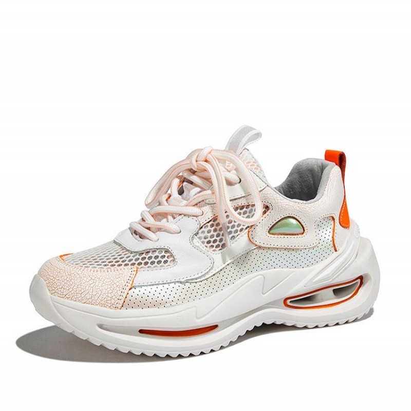 Platform Leather Sneakers