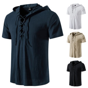 Hooded Cotton Shirt