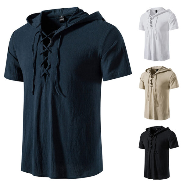 Hooded Cotton Shirt