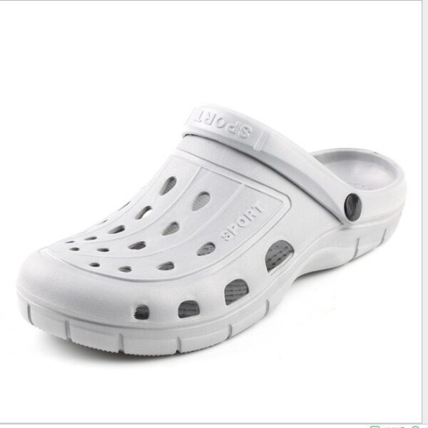 Walk with Confidence in Men's Non-Slip Clogs Sandals - Image 6