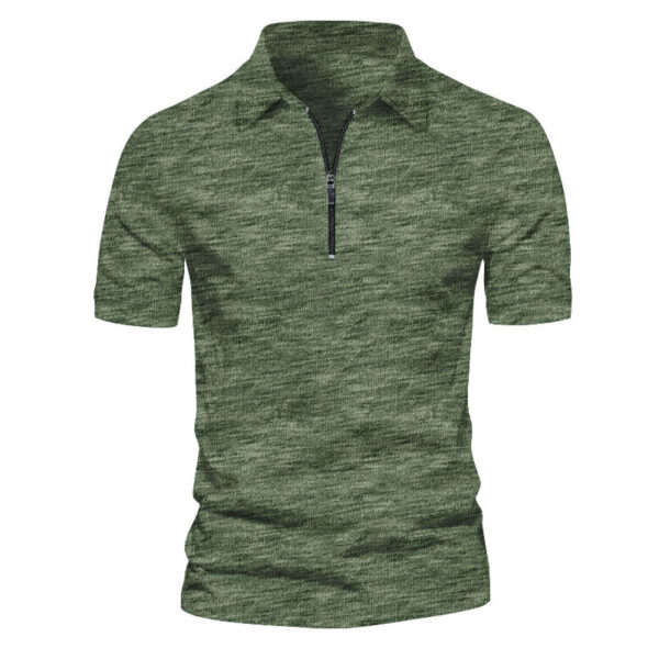 Stand Out with our Men's Short-Sleeved Stripe Tie Dyed Shirt - Image 4