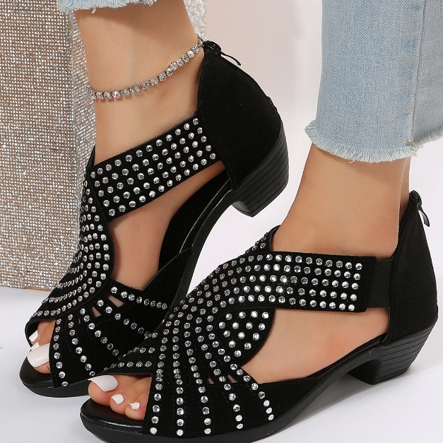 Leather Flat Sandals