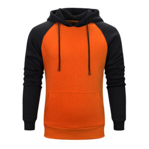 Men’s Trendy Two Tone Fleece Hoodie
