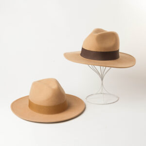 Eye-Catching Multicolor Woolen Fedora Hat for Men and Women