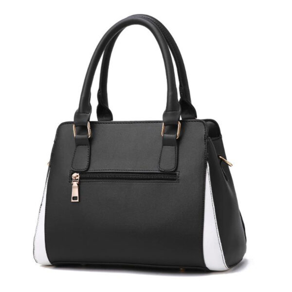 Women's PU Leather Shoulder Bag Handbag with Square Patterned Elegance - Image 8