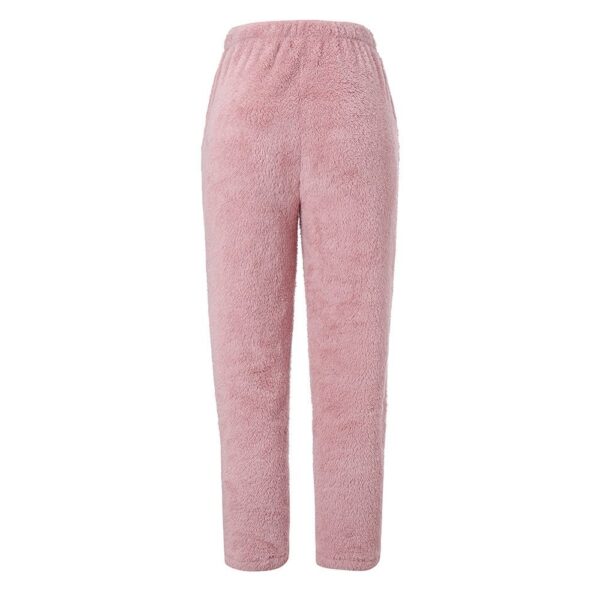 Stay Snug with Women's Winter Velvet Fleece Pants - Image 7