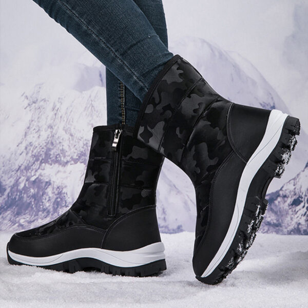 Women's Winter Ankle Boots with Thickened Plush Velvet - Image 5