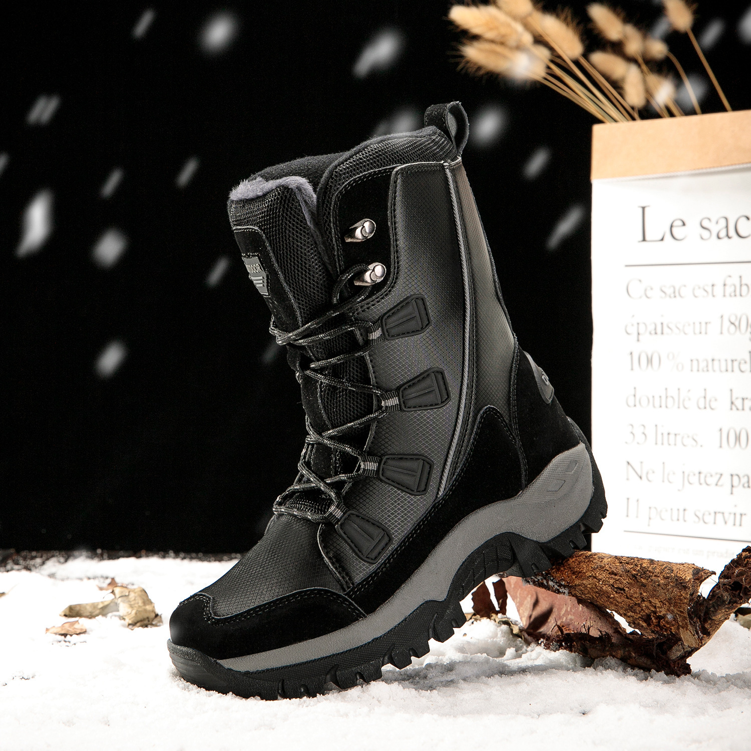 Snow Boots with Plush