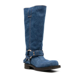 Women’s High Leg Denim Boots