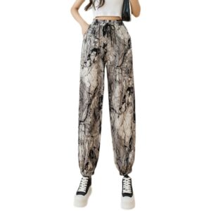 Colorful Tie Dye Workout Pants for Women
