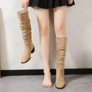 Women’s Suede High Leg Boots