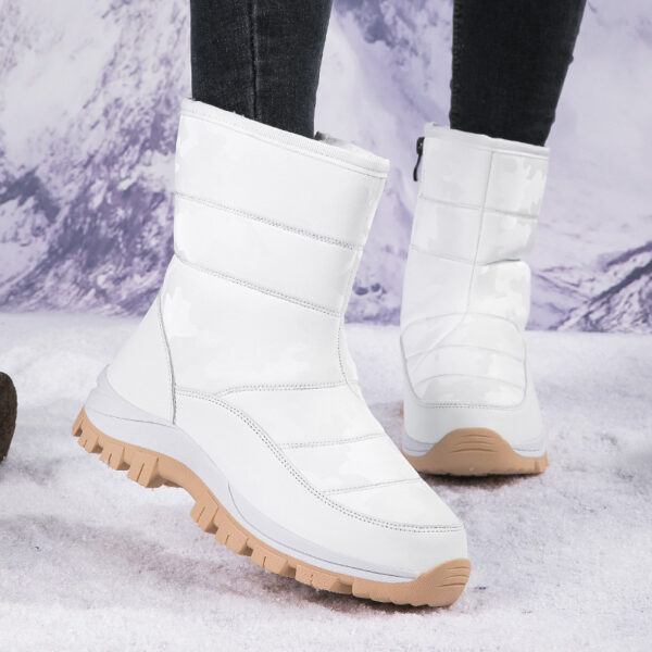 Women's Winter Ankle Boots with Thickened Plush Velvet - Image 3