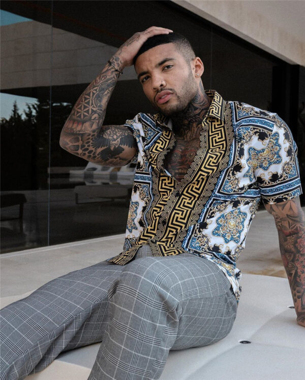 Men's Trendy Cotton Shirt - Image 8