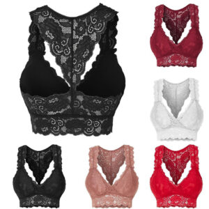 Hollow Out Lace Bra for Women