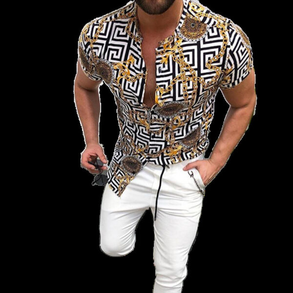 Men's Trendy Cotton Shirt - Image 7