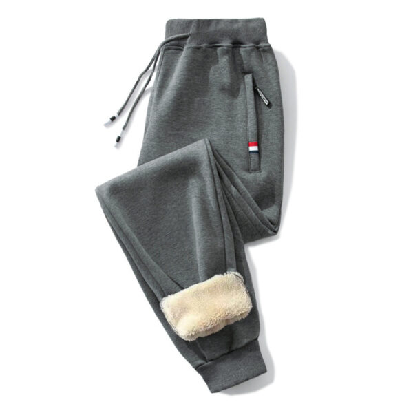 Men's Winter Sweatpants with Lamb Cashmere – Thickened for Extra Warmth - Image 3