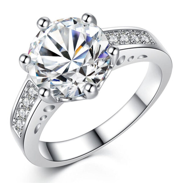 Women's Zircon Ring - Image 4