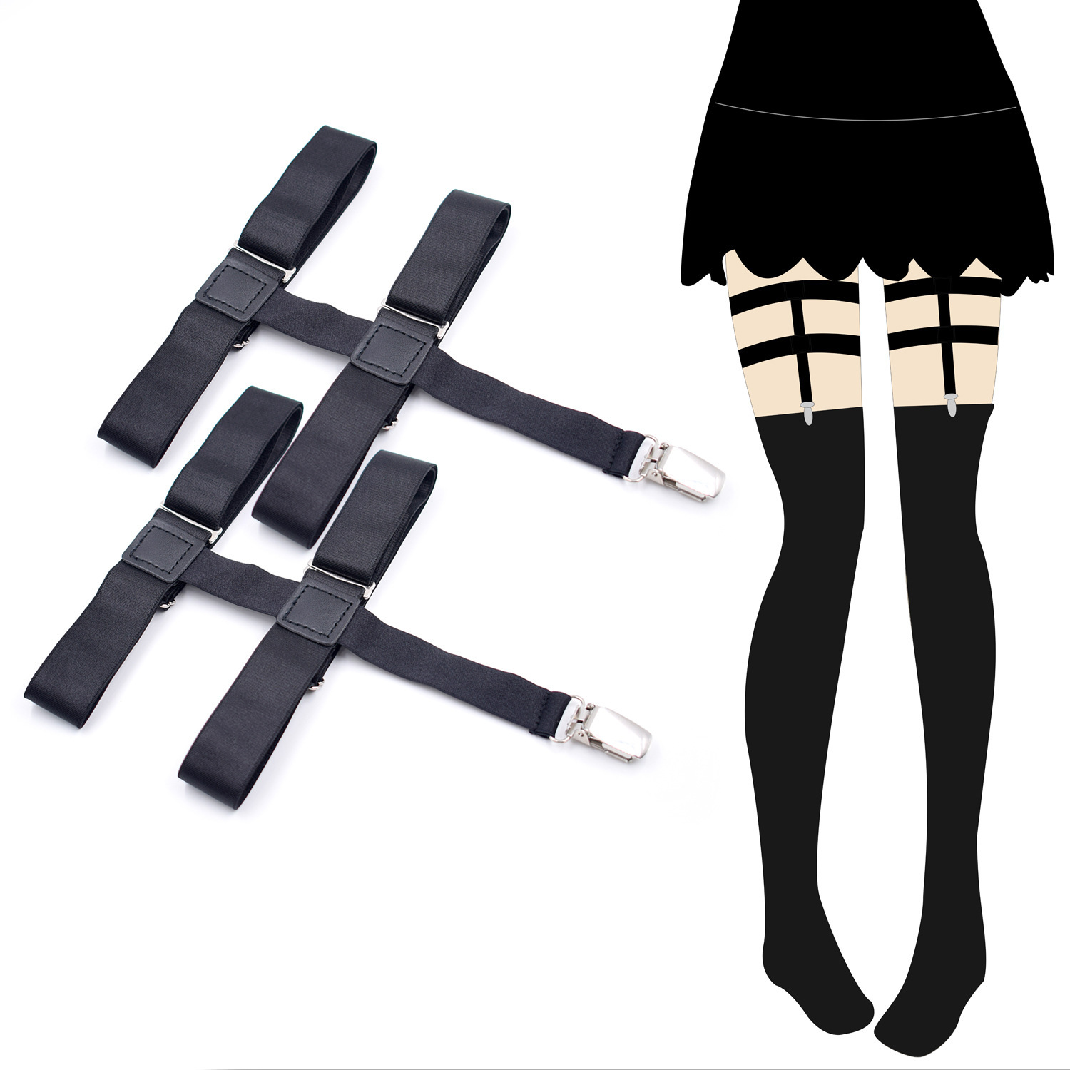 Non Slip Garter Belt