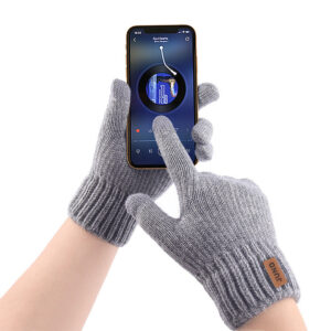 Knitted Woolen Winter Gloves For Men