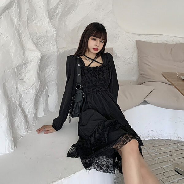 Black Lace Dress