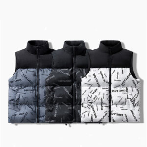 Men’s Sleeveless Cotton Down Vest