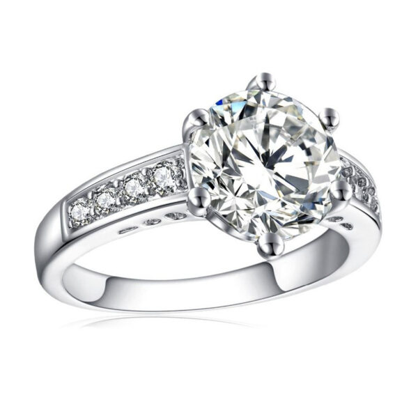 Women's Zircon Ring - Image 5