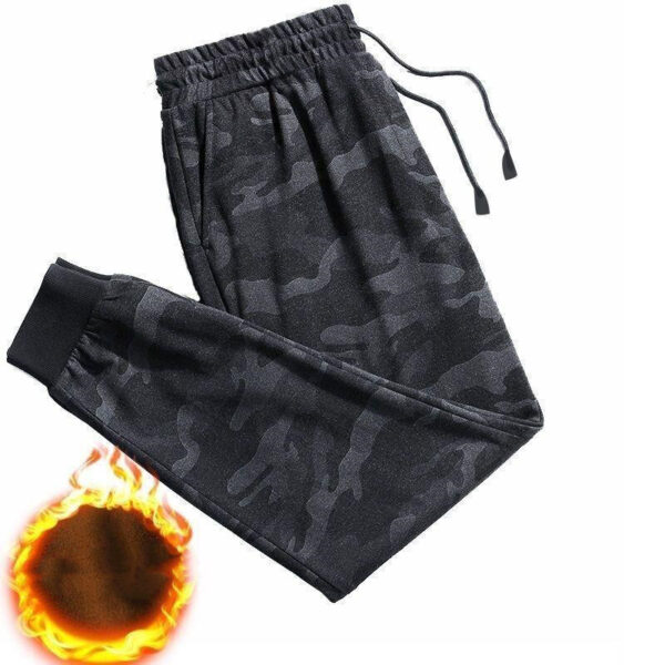Men's Winter Sweatpants with Lamb Cashmere – Thickened for Extra Warmth - Image 9
