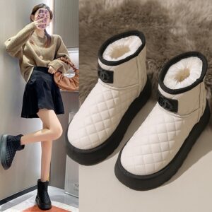Women’s Thickened Fleece Plus Size Winter Boots