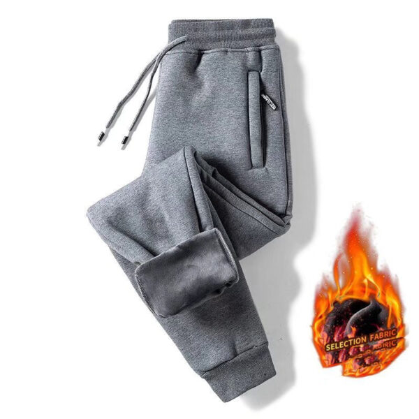 Men's Winter Sweatpants with Lamb Cashmere – Thickened for Extra Warmth - Image 7