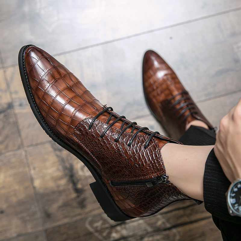 Shoes with Snakeskin Pattern