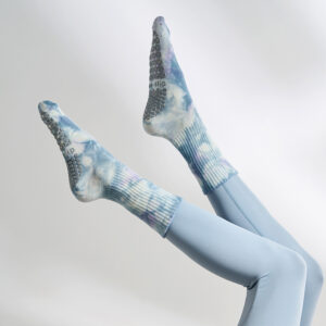 Enhance Your Balance with Women’s Mid Calf Non Slip Yoga Socks
