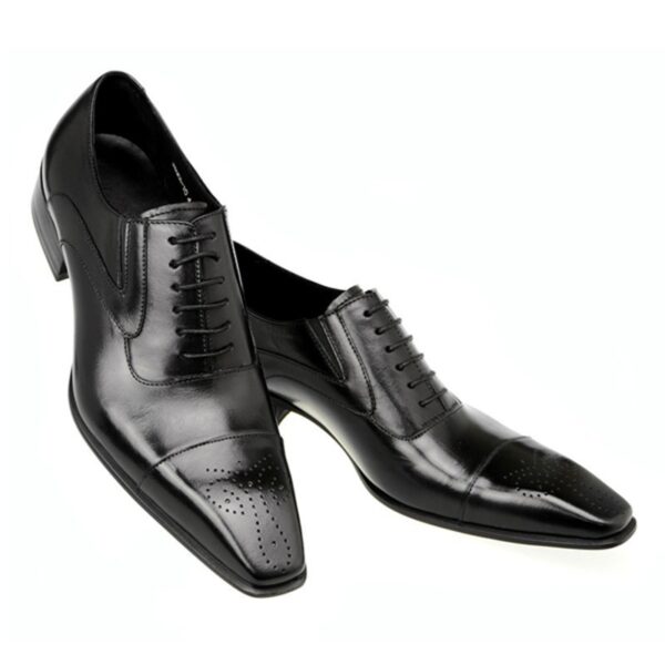 Men's Fashionable Square Toe Shoes - Image 2