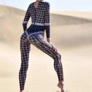 Women’s Fashionable Rhinestone Jumpsuit