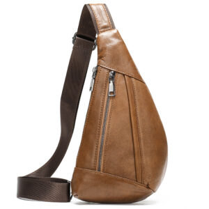 Men’s Leather Chest Bag