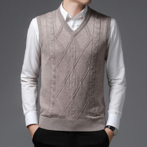 Men’s Cashmere Suit Vest