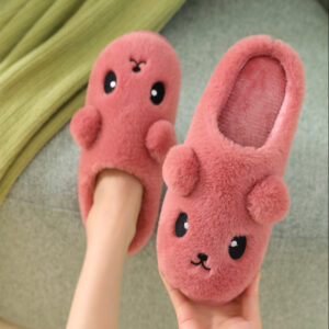 Women’s Plush Cotton Slippers