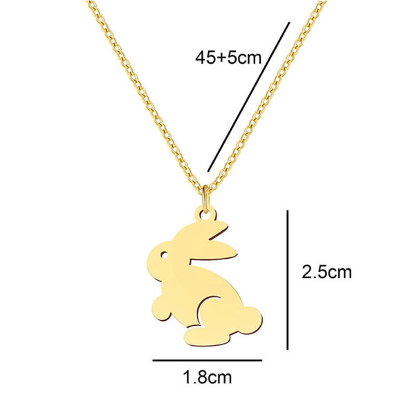Cute Bunny Necklace - Image 2